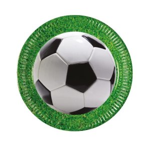 Fodbold fest tallerken