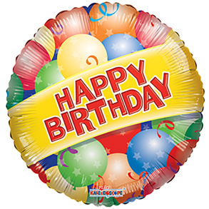 Birthday folieballon