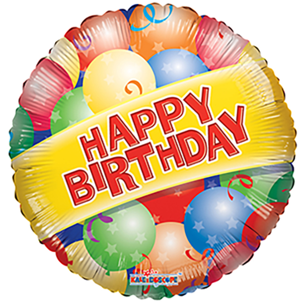 Birthday folieballon