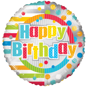 Birthday folieballon