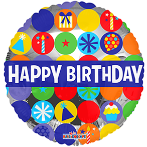 Birthday folieballon