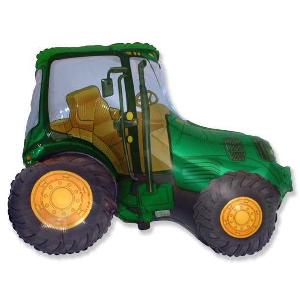 Folieballon Gr�n traktor