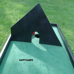 6 Huls minigolfanl�g model Tyskland
