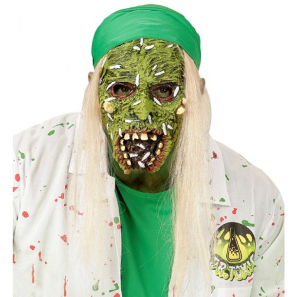 Giftig zombie latex maske