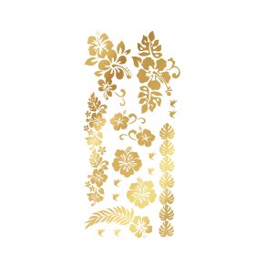 Golden flowers tatoveringer 