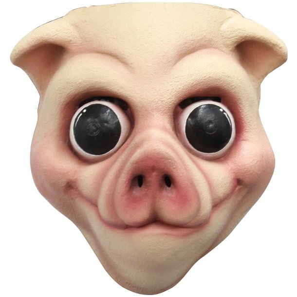 Grisebasse latex maske 