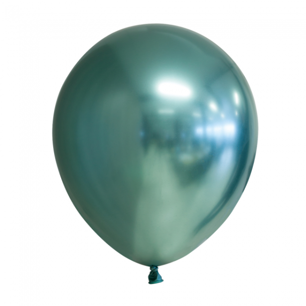 Grn Chrome mirror ballon