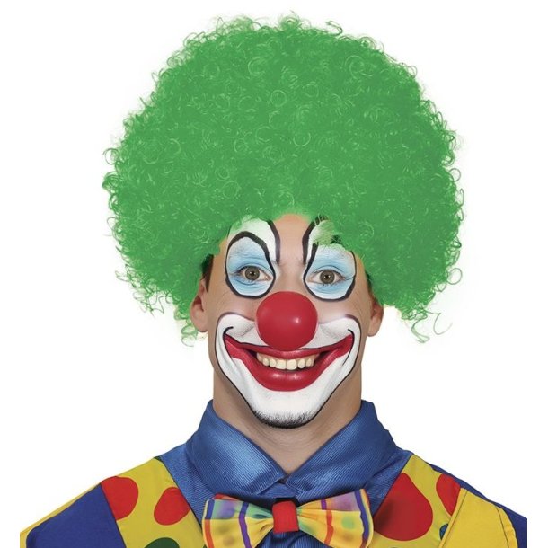 Klovne paryk i gr�n
