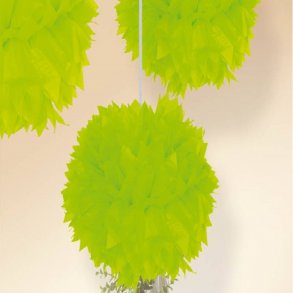 Grn Pom Pom dekoration
