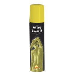 Yellow hair and body spray