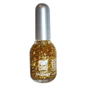 Guld glimmer neglelak