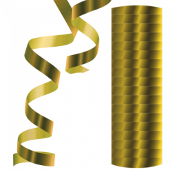 Metallic guld serpentiner