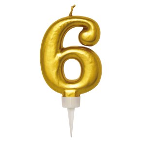 Guld tal lys 6 r 