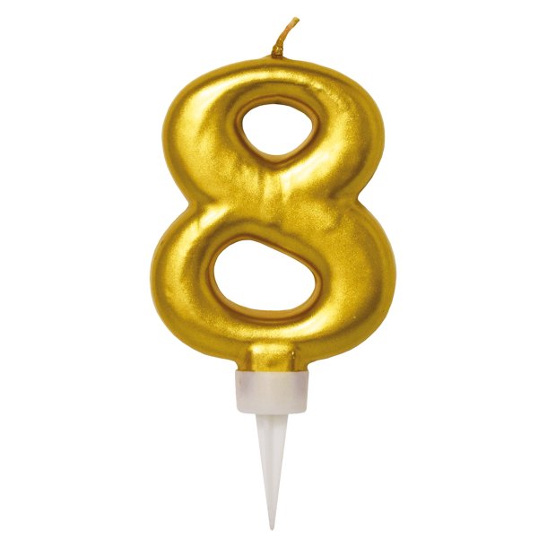 Guld tal lys 8 r 