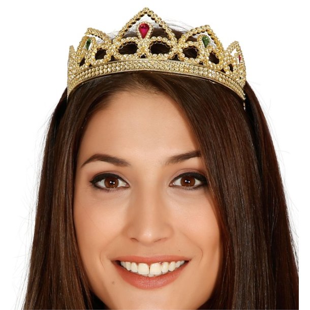 Guld tiara