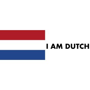 I am Dutch klisterm�rke