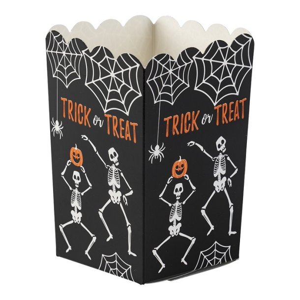 Halloween popcorn box