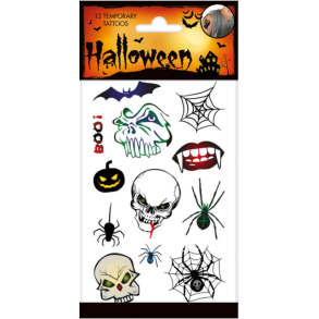 Halloween tatoos Scary