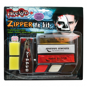 Zipper makeup kit