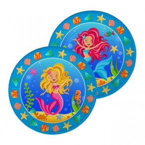 Havfrue paptallerken