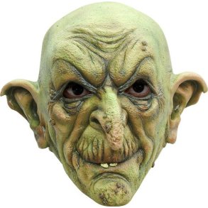 Cruel witch latex maske 