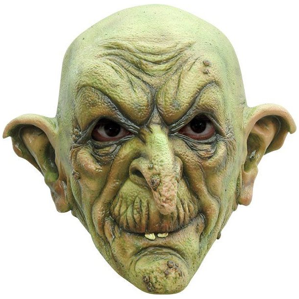 Cruel witch latex maske 