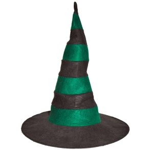 Sort og grn heksehat