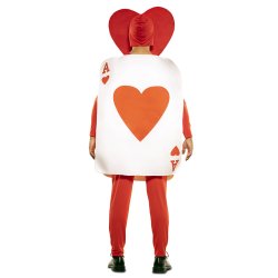 Spillekort kostume hjerter es