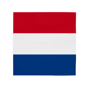 Holland flag servietter
