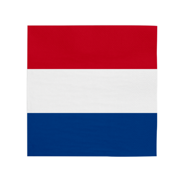 Holland flag servietter