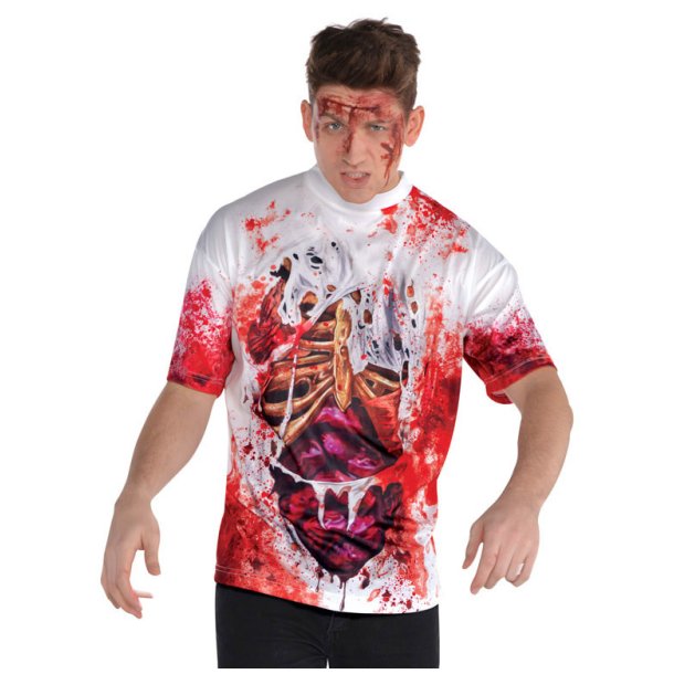 Horror t-shirt - Udklædning til temafesten.