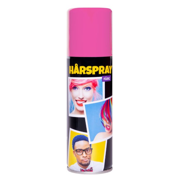 Hot pink hrspray