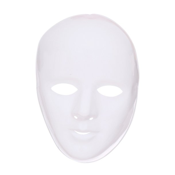 Hvid maske