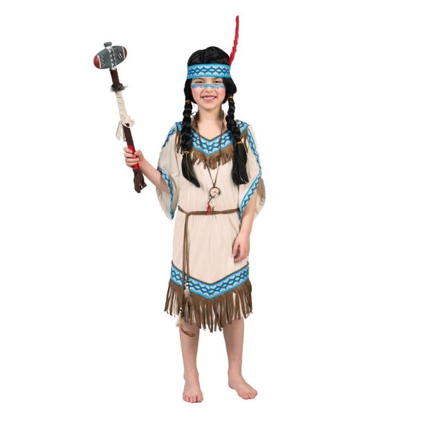 apparat Synes tand Indianer kostume - Flotte kvalitets kostumer til børn.