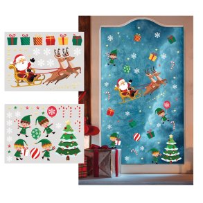 Jule vindues stickers