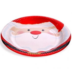 Julemands paptallerken