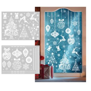 Jule vindues stickers