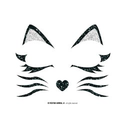 Cat Facial Glitter