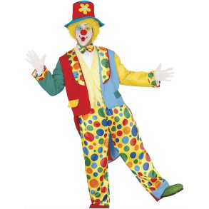Klovne kostume