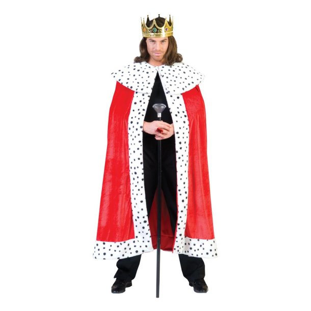 Konge kappe kostume