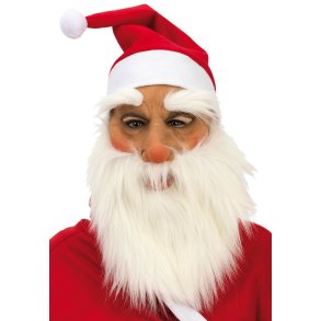 Latex julemands maske