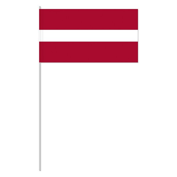 Letland papirflag