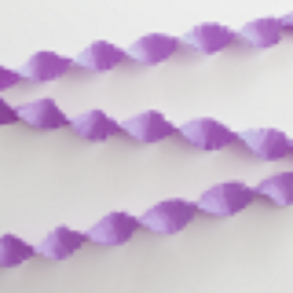 Lyslilla crepe guirlande