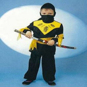 Ninja dreng kostume