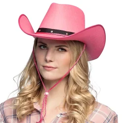 Pink cowboyhat