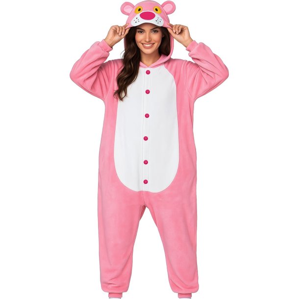 Lyser�d panter kostume