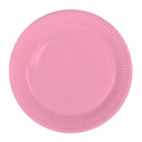 Baby pink paptallerken