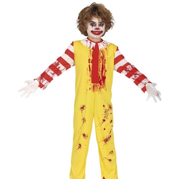 Evil Burger Clown kostume