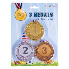 3 Medaljer
