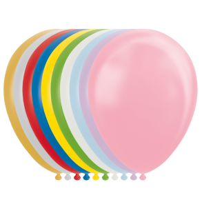 Metallic blandede balloner
